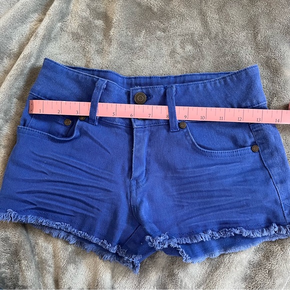 Refuge size 0 blue shorts - Picture 4 of 5